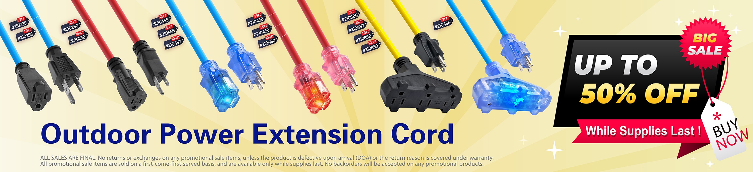Power Extension Banner